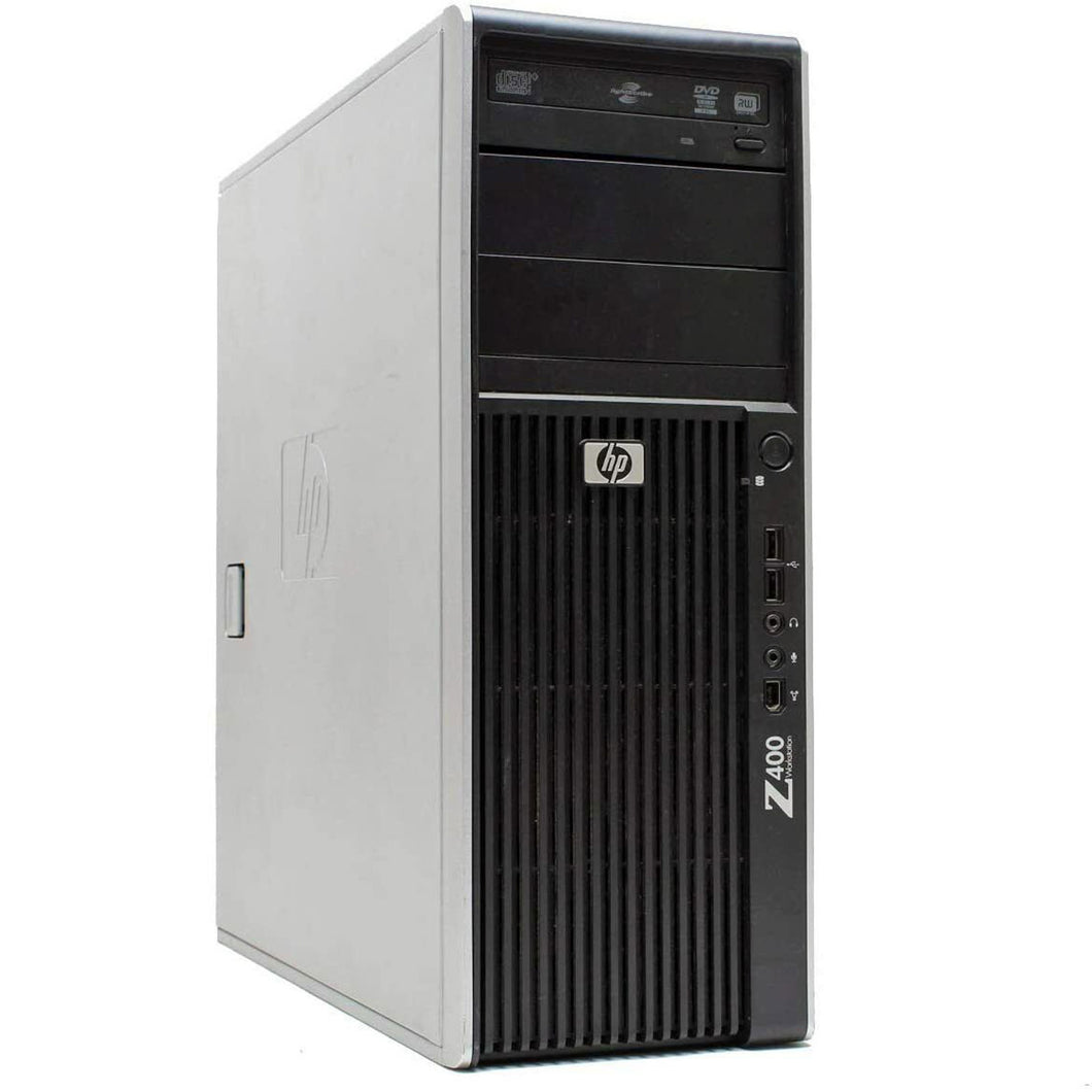 HP Workstation Z400 Tower Computer Intel i7-960 Ram 16Gb SSD 240Gb AMD Radeon RX 470 8Gb (Ricondizionato Grado B)