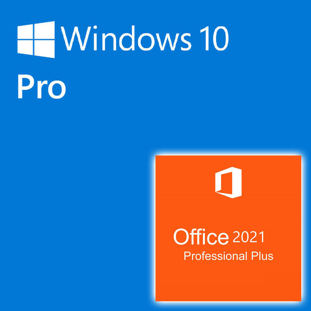 Installazione Licenze Windows 10 Pro + Office 2021 Pro Plus