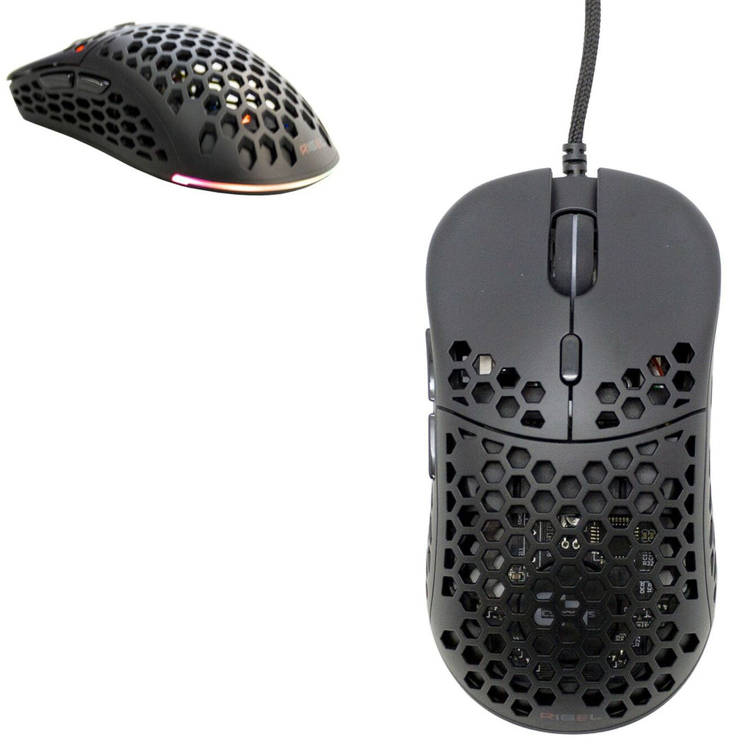 Mouse USB Gaming Alantik Rigel Pro 6 Pulsanti Nero